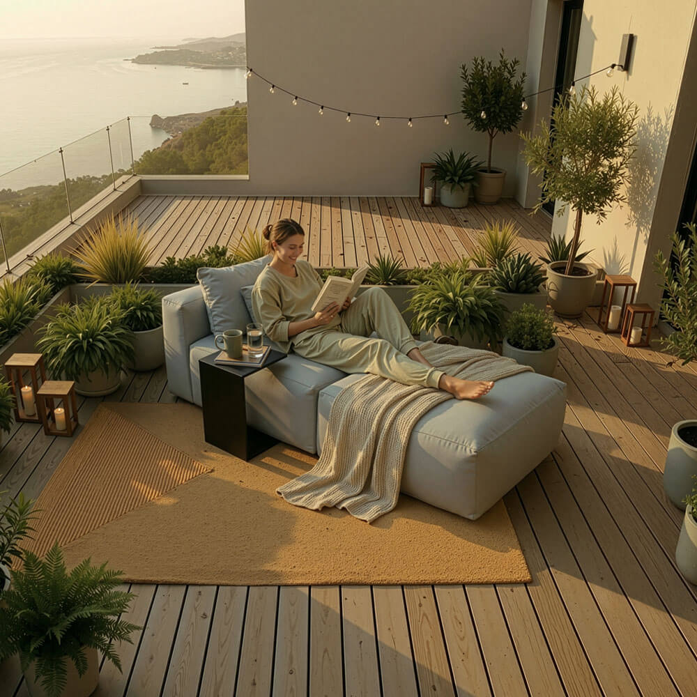 Home Deluxe 4058166448460 Outdoor Sofa – Bild 3
