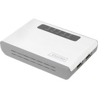 DIGITUS 2-Port USB 2.0 Wireless Multifunction Network Server