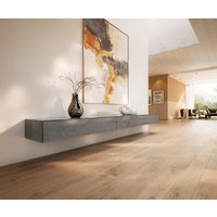 Lowboard Cuor 250 cm Keramik Beton Grau 1 Klappe 1 Schubfach Schwebend – Bild 2