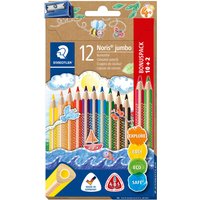 Staedtler SC-57890254 Noris jumbo Buntstifte