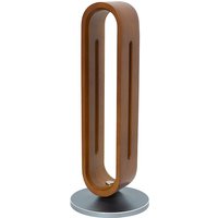 LogiLink Kopfhörer-Ständer aus Bambusholz, braun/silber