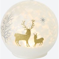 LED-Glaskugel mit Timerfunktion