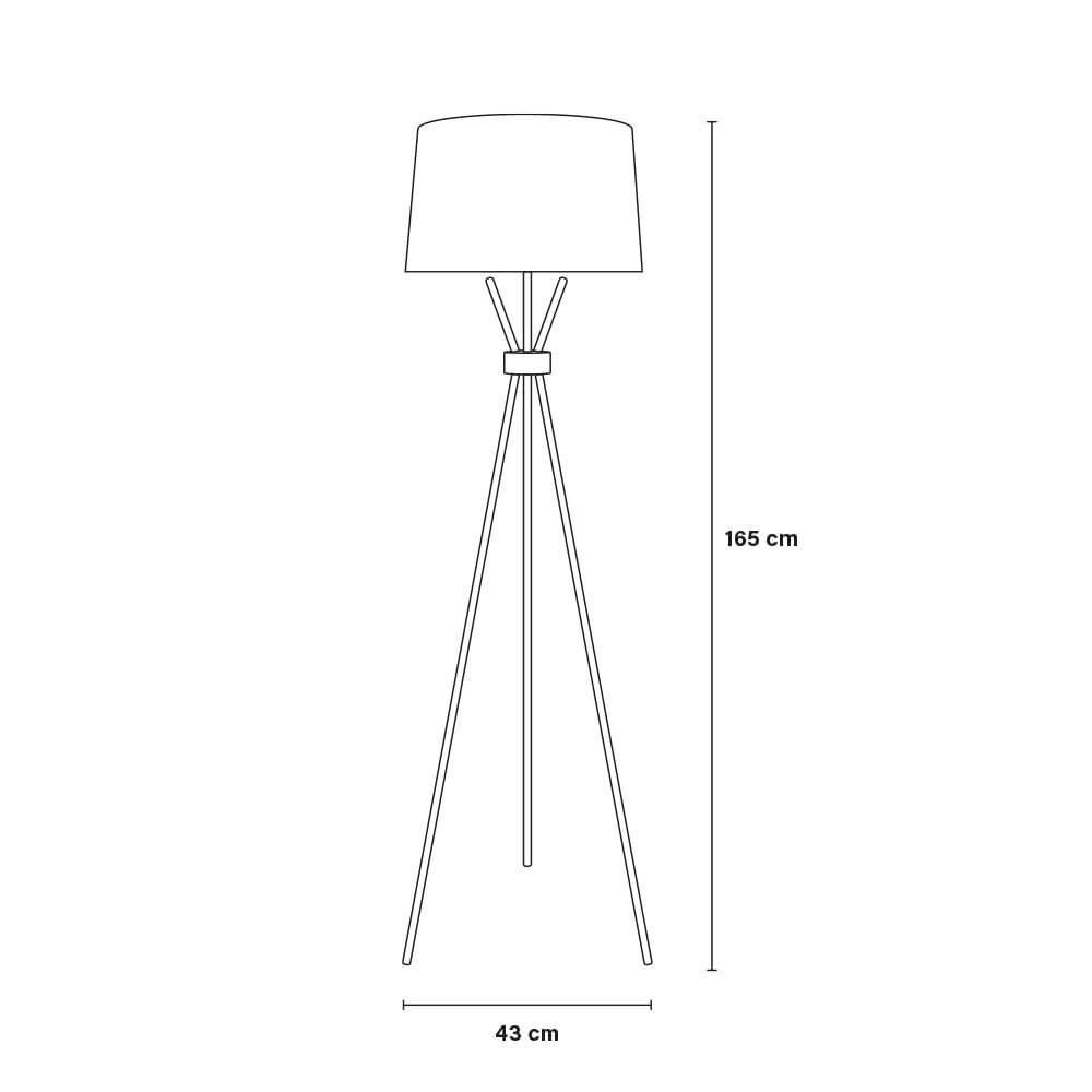 Home Deluxe 4058166268969 Stehlampe – Bild 6