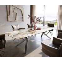 DELIFE Edge Esstisch Boot 300x120 cm