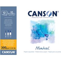CANSON Aquarellblock, Montval, DIN A3, 30 Blatt – Bild 2
