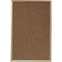 herlitz Korktafel, mit Holzrahmen, Maße: (B)400 x (H)600 mm