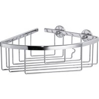 tesa Eck-Duschkorb ALUXX, Aluminium verchromt