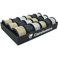 Clairefontaine Geschenkband auf Spule, Fantasy, glitter