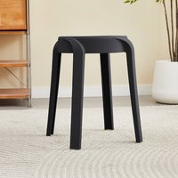 Home Deluxe 4058166432360 Hocker schwarz