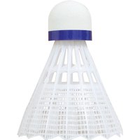 TALBOT torro Badmintonball Tech 350, medium, weiß/blau