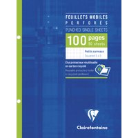 Clairefontaine Feuillets mobiles perforés, 170 x 220 mm – Bild 2