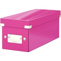 LEITZ CD-Ablagebox Click & Store WOW, pink