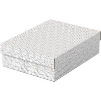 Esselte Aufbewahrungs- & Geschenkbox Home M, 3er Set, weiß – Bild 2