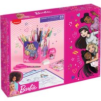 Maped Zeichenset Barbie, 35-teilig, in Geschenkbox