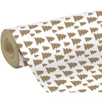 Clairefontaine Weihnachts-Geschenkpapier, Tannenbäume