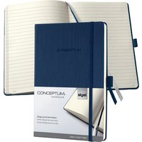 sigel Notizbuch Conceptum, DIN A5, liniert, blau