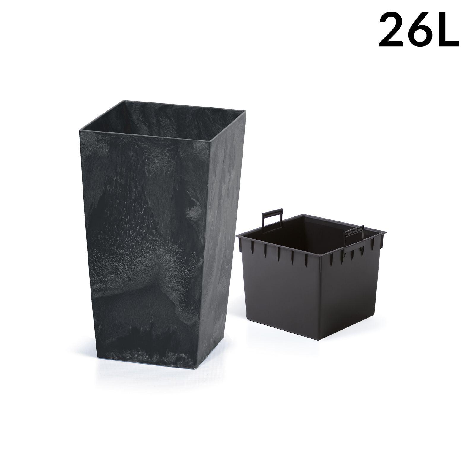Deuba 108512 Blumentopf Betonoptik – Bild 3