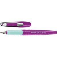 herlitz Füllhalter my.pen, Federbreite: M, lila/minze