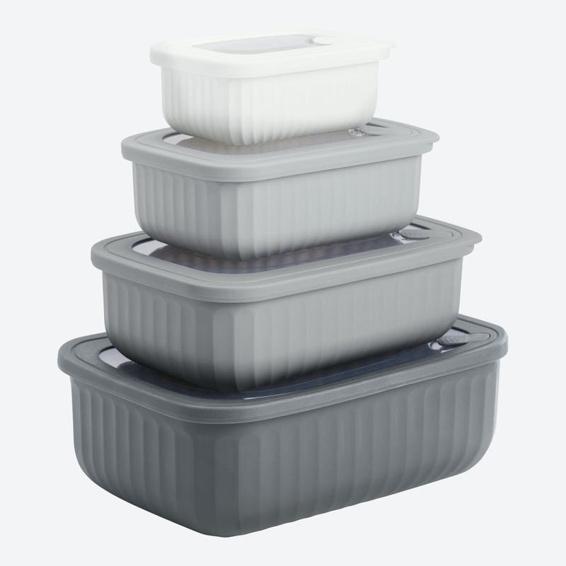Home Frischhalteboxen-Set 4-teilig – Bild 3