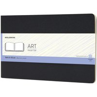 MOLESKINE Skizzenalbum, L/A5, 120g/qm, Karton, schwarz