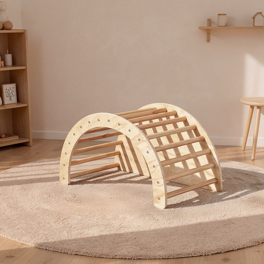 Home Deluxe 4058166441331 Kinderwippe Natur – Bild 3