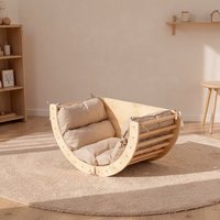 Home Deluxe 4058166441331 Kinderwippe Natur