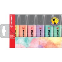 STABILO Textmarker BOSS ORIGINAL Pastel, 6er PET-Etui – Bild 2