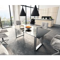 DELIFE Edge Esstisch 200x100 Schwarz – Bild 2
