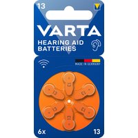 VARTA Hörgeräte Knopfzelle, Hearing Aid Batteries, 13