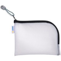HERMA Reißverschlusstasche, Mesh Bags, DIN A7, gelb