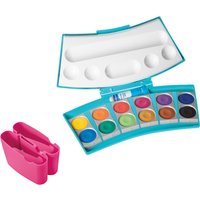 Pelikan Deckfarbkasten ProColor 735, 12 Farben, türkis/pink – Bild 2
