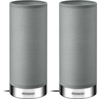 monzana 109333 Tischlampe 2er-Set Grau
