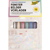 folia Fensterbilder-Vorlagen, BLOOM & GROW, - Premium