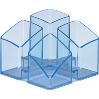 HAN Multiköcher SCALA, 4 Fächer, blau-transparent