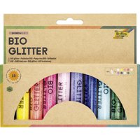 folia BIO Glitter Mix RAINBOW, L