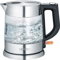 SEVERIN Glas-Wasserkocher WK 3468, 1,0 Liter, Edelstahl