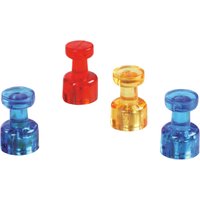 magnetoplan Magnet-Memohalter, Durchmesser: 11 mm, gelb – Bild 2