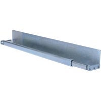 DIGITUS Gleitschienen-Set, 1 HE, Festeinbau, galvanisiert – Bild 2