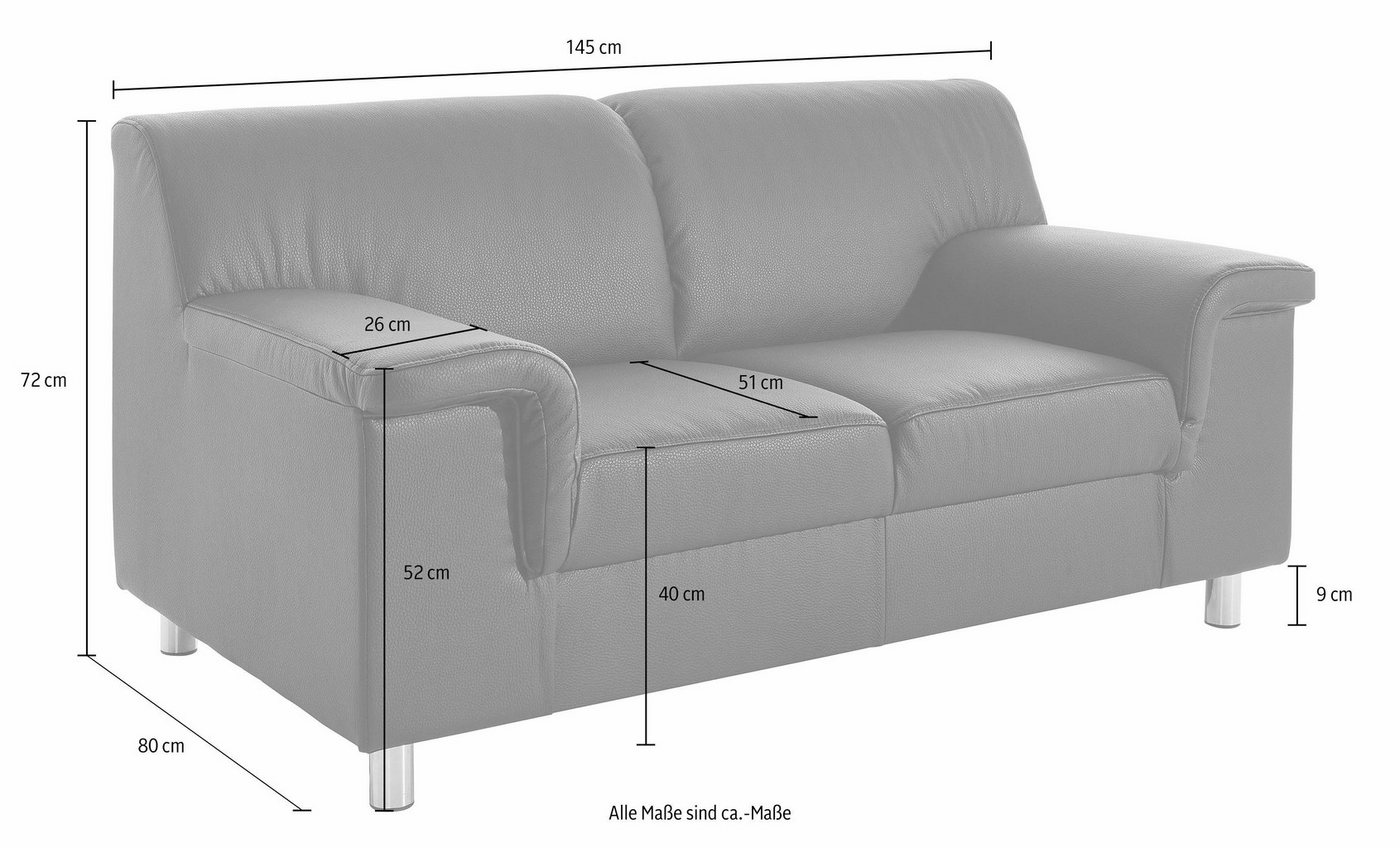 home affaire Jamie 1,5-Sitzer Sofa – Bild 4