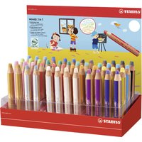 STABILO Multitalentstift woody 3 in 1, 48er Kartondisplay