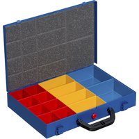 allit Metall-Kleinteilekoffer EuroPlus Pro M 34L-14, blau