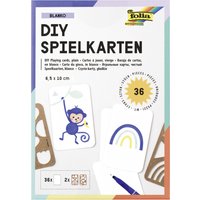 folia Spielkarten BLANKO, 65 x 100 mm, weiß – Bild 2