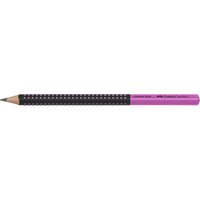 FABER-CASTELL Bleistift Jumbo GRIP TWO TONE, pink