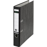 LEITZ Wolkenmarmor-Ordner, 180 Grad, DIN A4, 52 mm, schwarz – Bild 2