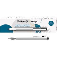 Pelikan Druckkugelschreiber Snap Metallic, silber