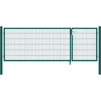 Doppelflügel Gartentor ADITUS - 180 x 350 cm Grün – Bild 2