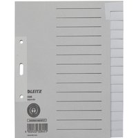 LEITZ Tauenpapier-Register, blanko, A5, 15-teilig, grau – Bild 2