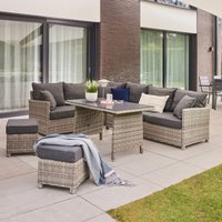 Home Deluxe 4058166204004 Rattan Sitzgruppe – Bild 2