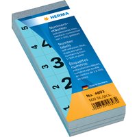 HERMA Nummernblock, selbstklebend, 28 x 56 mm, gelb – Bild 2