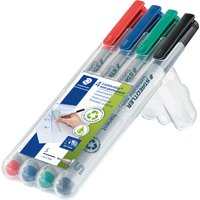 STAEDTLER Lumocolor NonPermanent-Marker 311S, 4er Etui